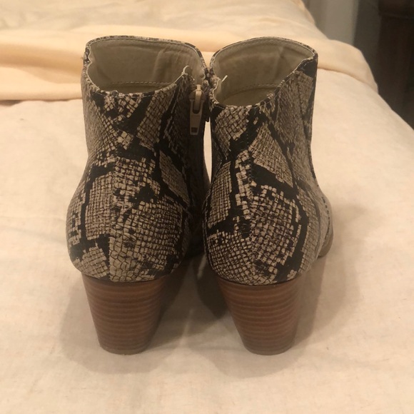 Snakeskin booties - Picture 3 of 3